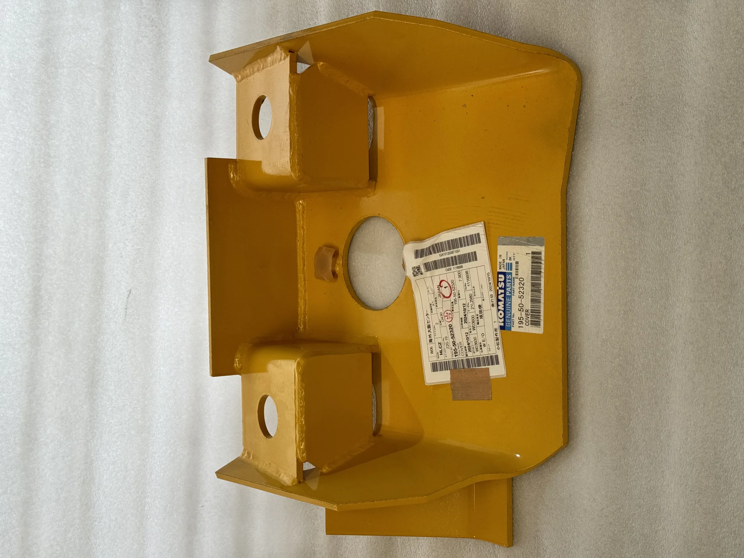 Оригинальная стальная крышка Komatsu D375 195 – 50 – 52320