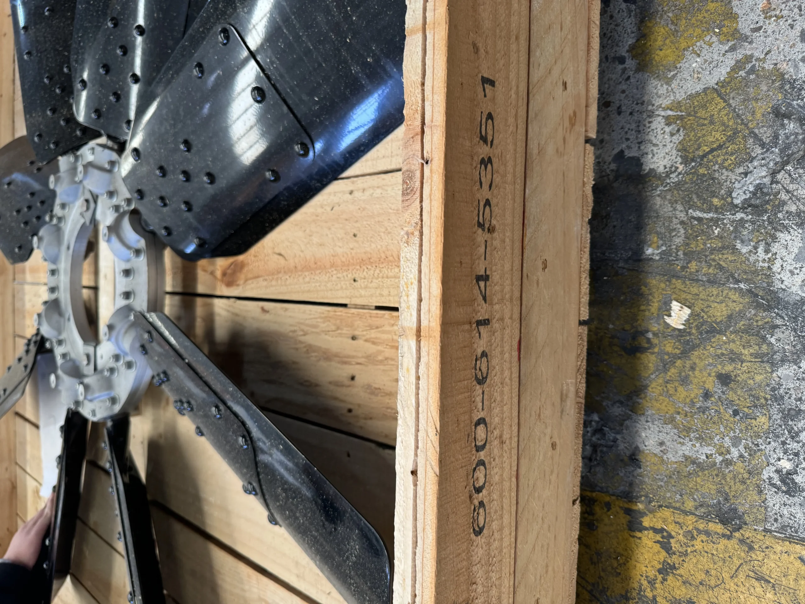 Оригинальные лопасти вентилятора Komatsu 600 – 614 – 5351