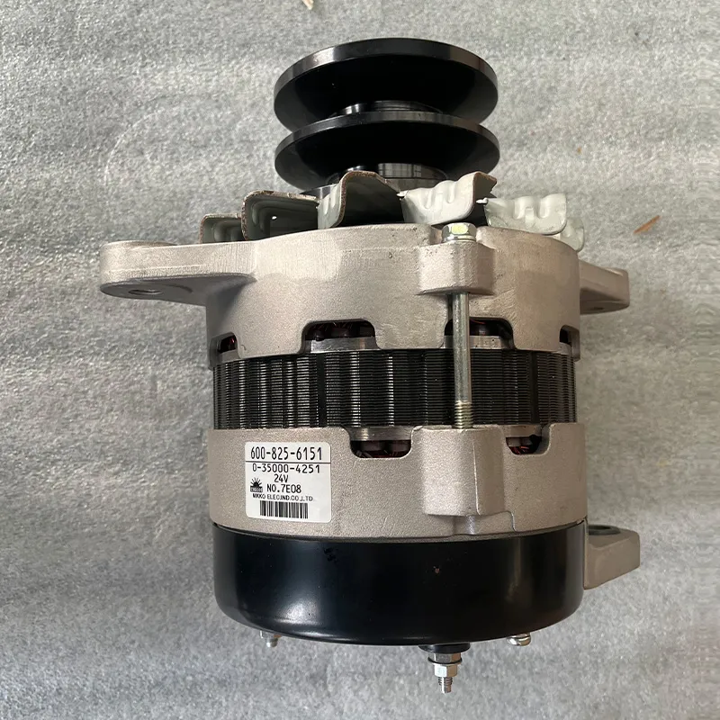 600-825-6151 Оригинальный генератор Komatsu для PC300-7 PC360-7 PC400-78 PC450-8