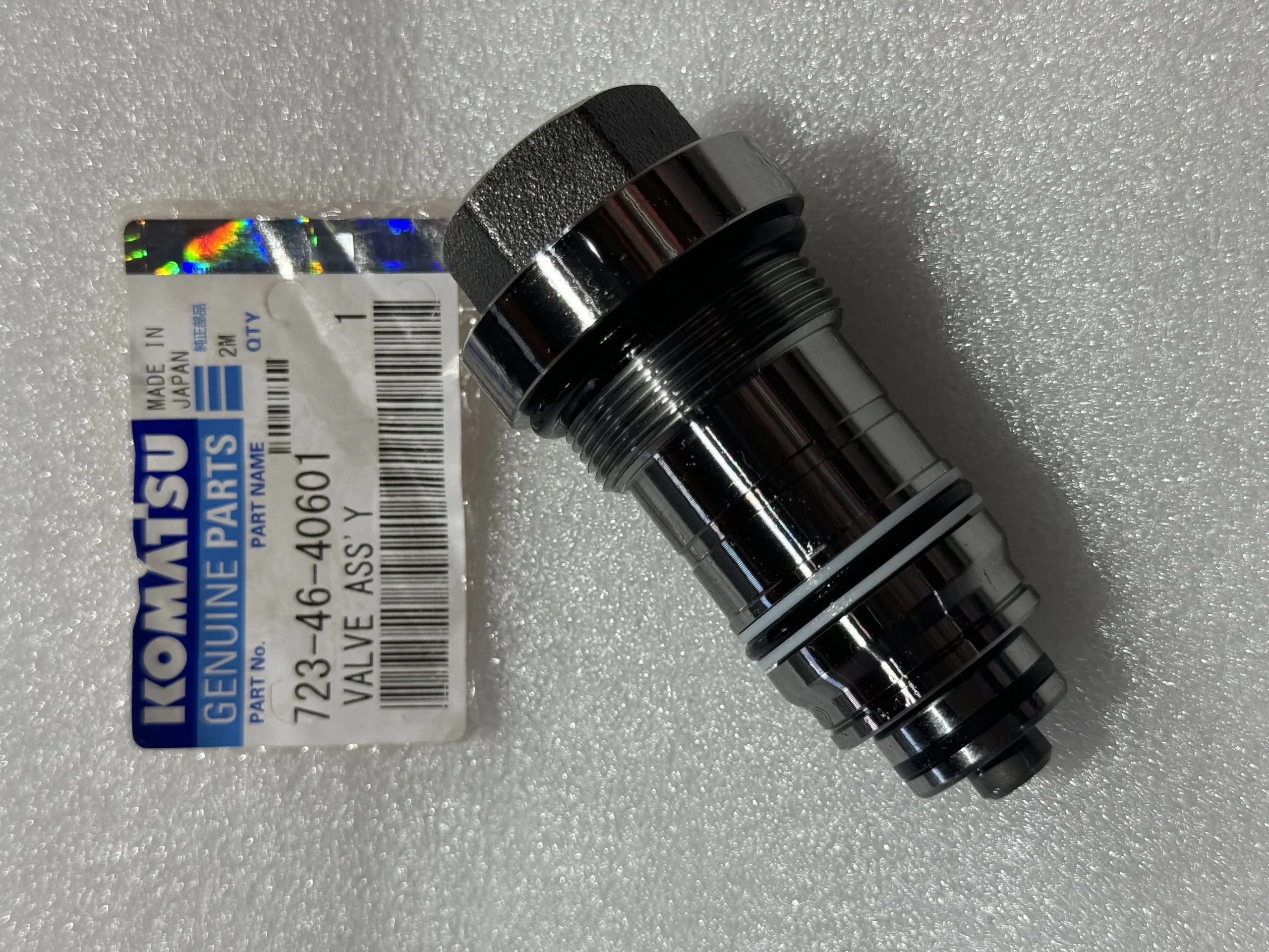 Механические принадлежности Komatsu 723 – 46 – 40601 Relief Valve Fits Komatsu Excavator PC400 – 6 PC450 – 6