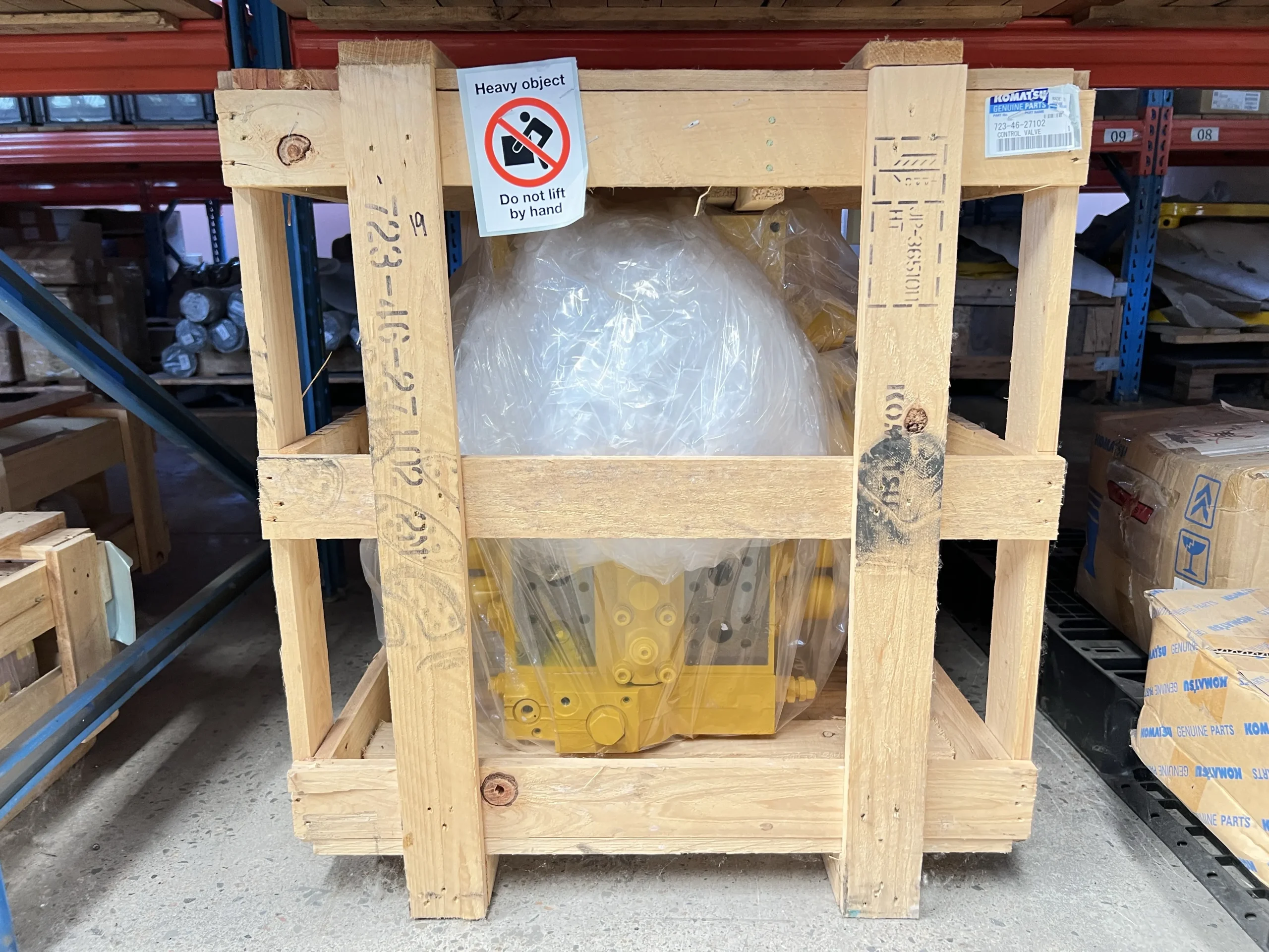 Компоненты строительной техники 723 – 46 – 27102 Бульдозер Komatsu D475A – 5 Управляющий клапан. Запасные части Komatsu