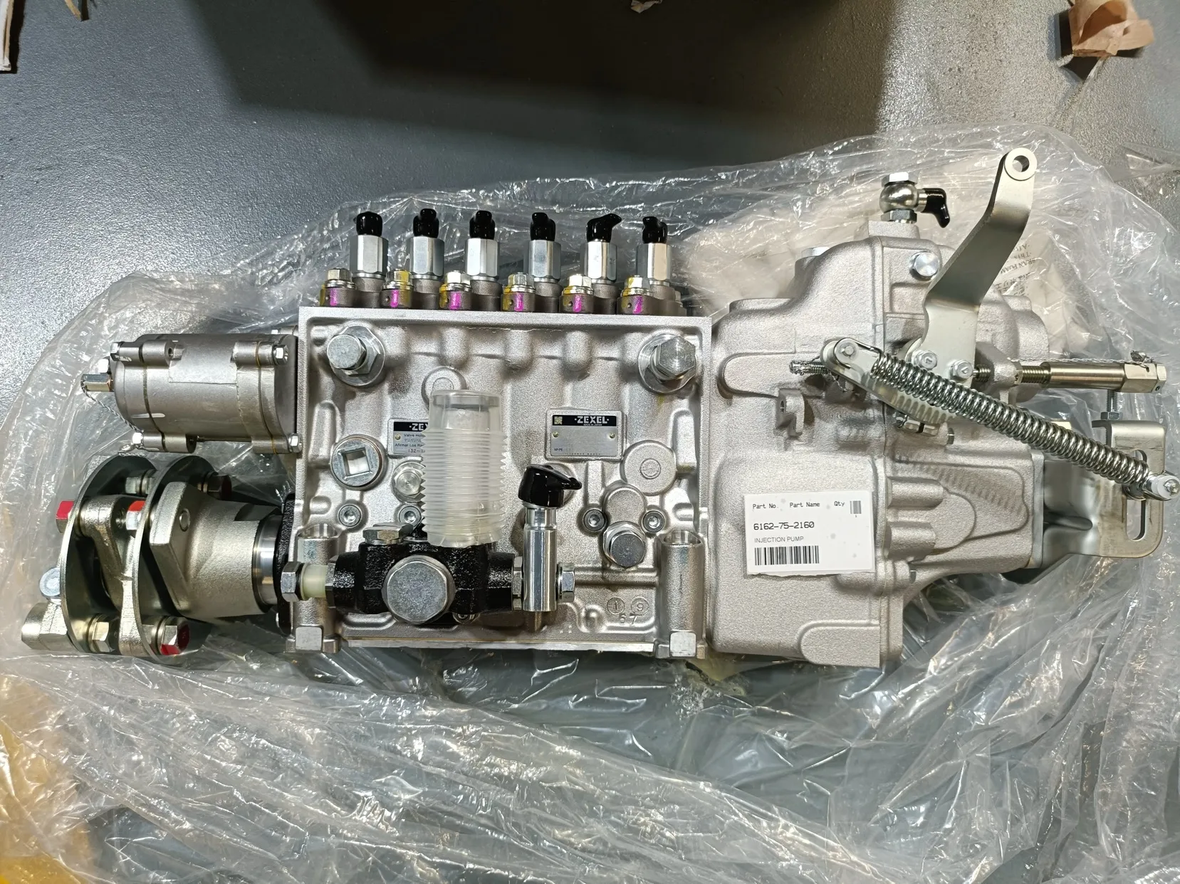 6162 – 75 – 2160 Топливные насосы, детали коматсу