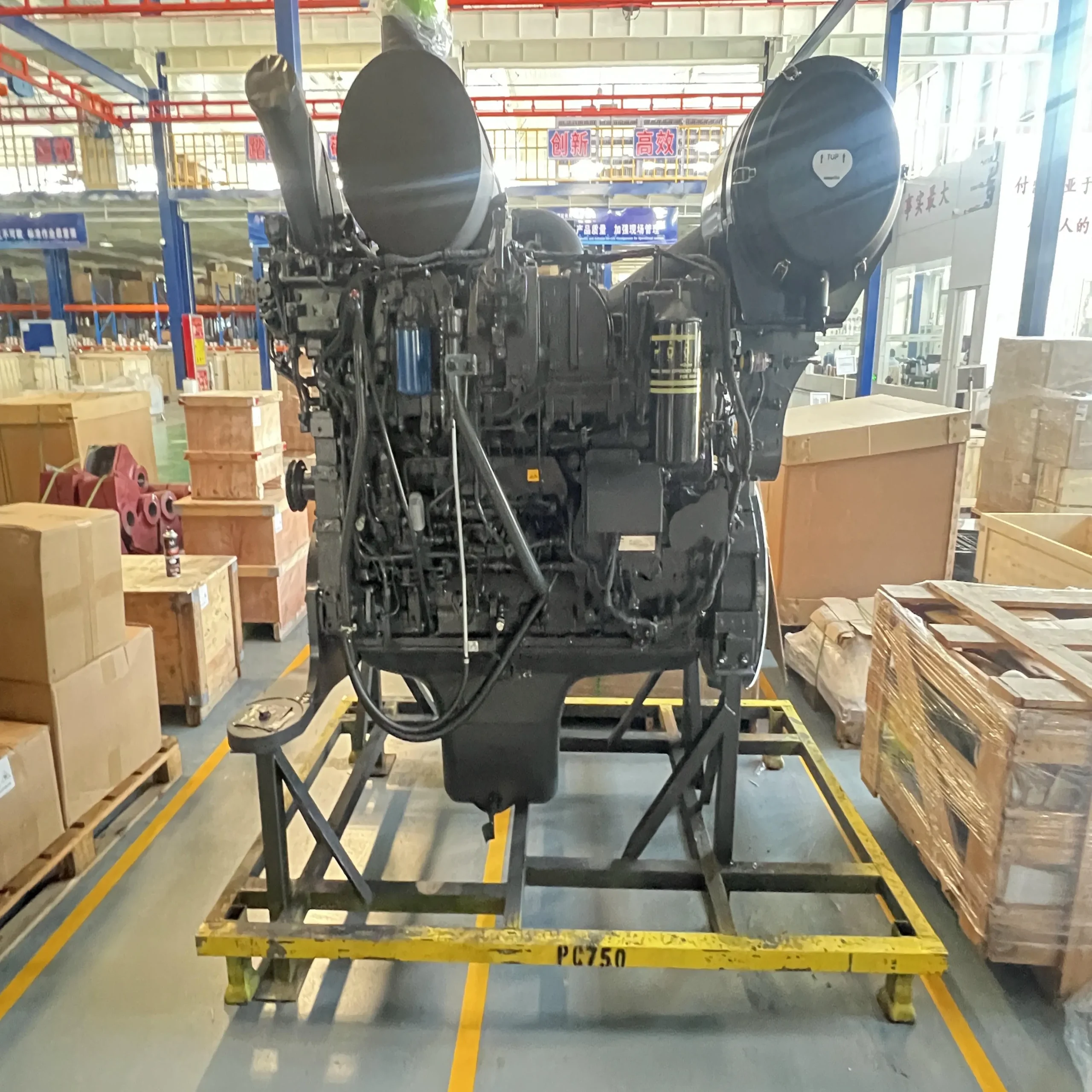 Оригинальный двигатель Komatsu SAA6D140E – 5 6D140E – 5