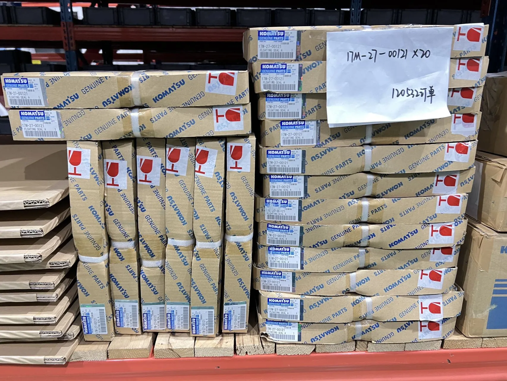 Плавучее уплотнение 17M – 27 – 00121 17M2700121 Запасные части Komatsu