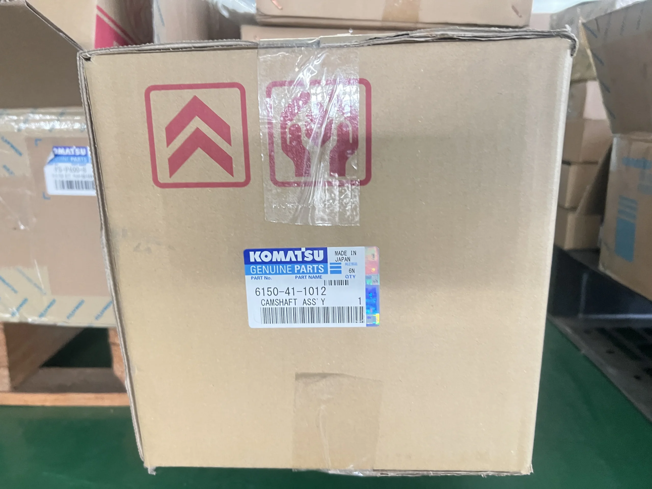 6150 – 41 – 1012 кулачковый вал (без шестерни) детали коматсу