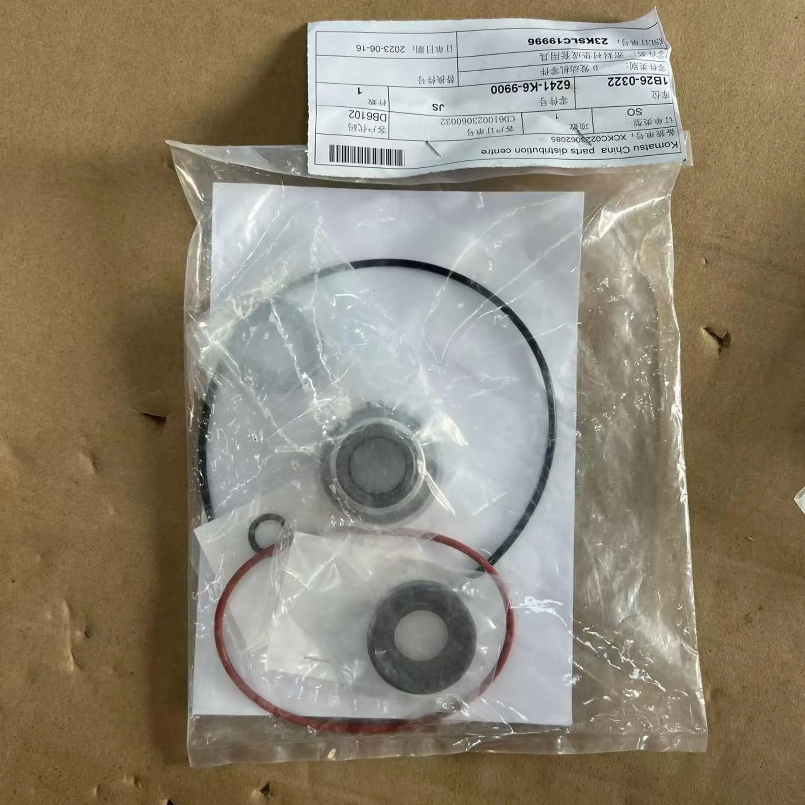 Оригинальный комплект прокладок Komatsu, насос (k6) 6218 – k6 – 9900