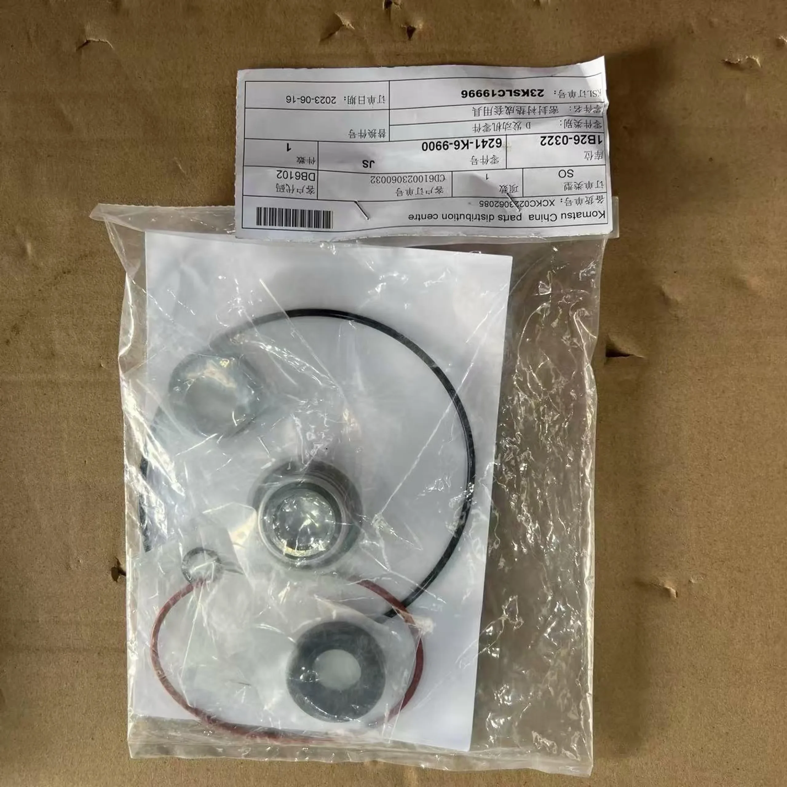 Оригинальный комплект прокладок Komatsu, насос (k6) 6218 – k6 – 9900