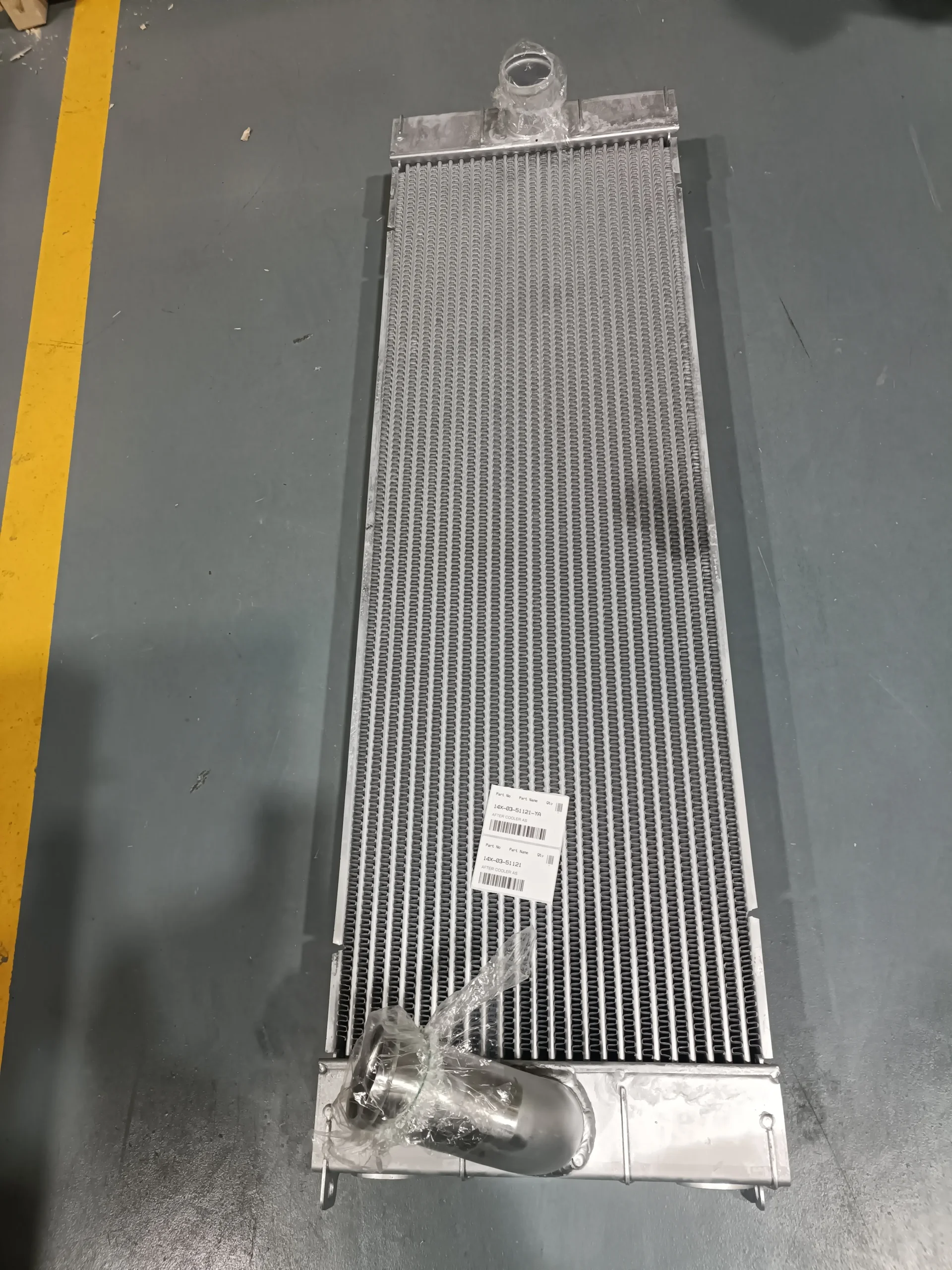 Комацу (Komatsu) 14X-03-51121 Komatsu Aftercooler Assembly, 14X0351121  For Komatsu Bulldozers D65EX-16