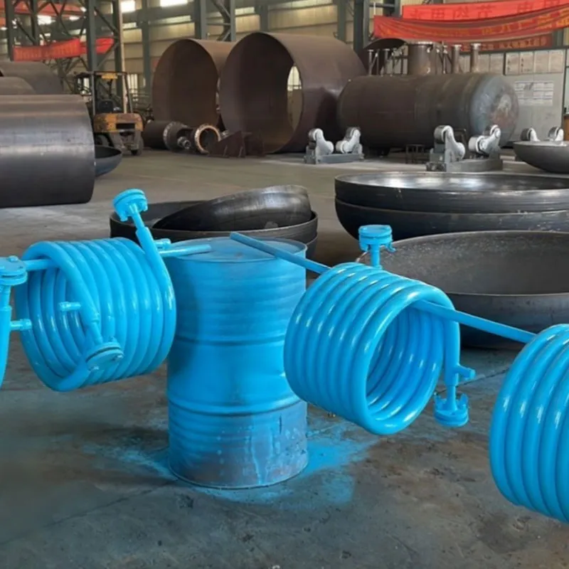 Китайская нефтехимическая корпорация «Чжэньхай Нефтепереработка» – кожухотрубчатый змеевиковый теплообменник