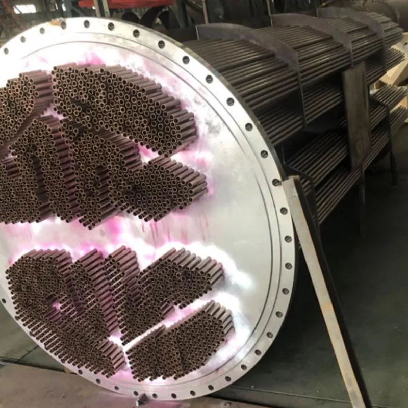 Китайская нефтехимическая корпорация «Чжэньхай Нефтепереработка» – теплообменник из мельхиоровых труб