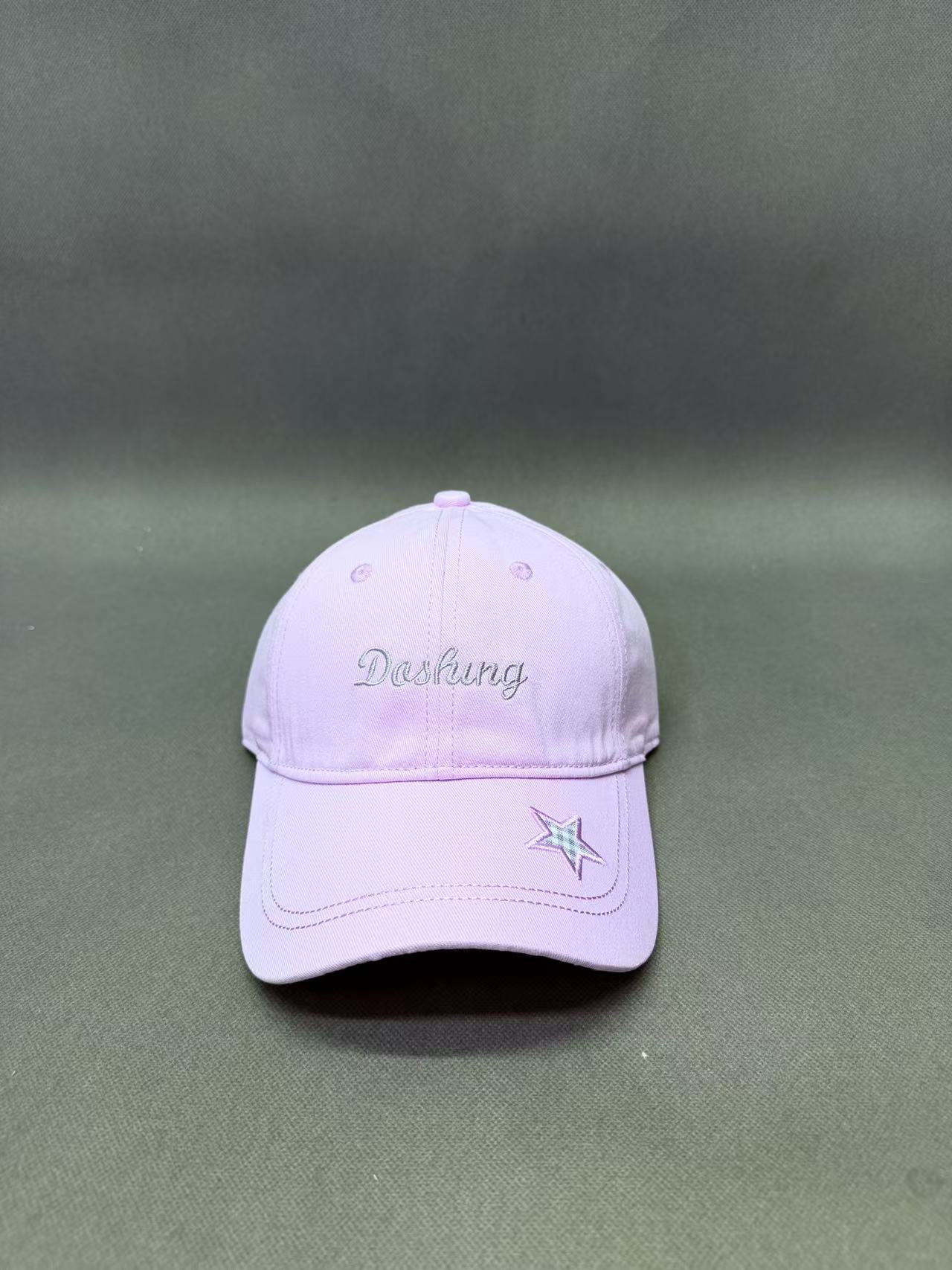 Винтажная кепка dad hat из промытого хлопка с вышивкой Dashing и звездой, низкая кромка, возможно нанесение логотипа