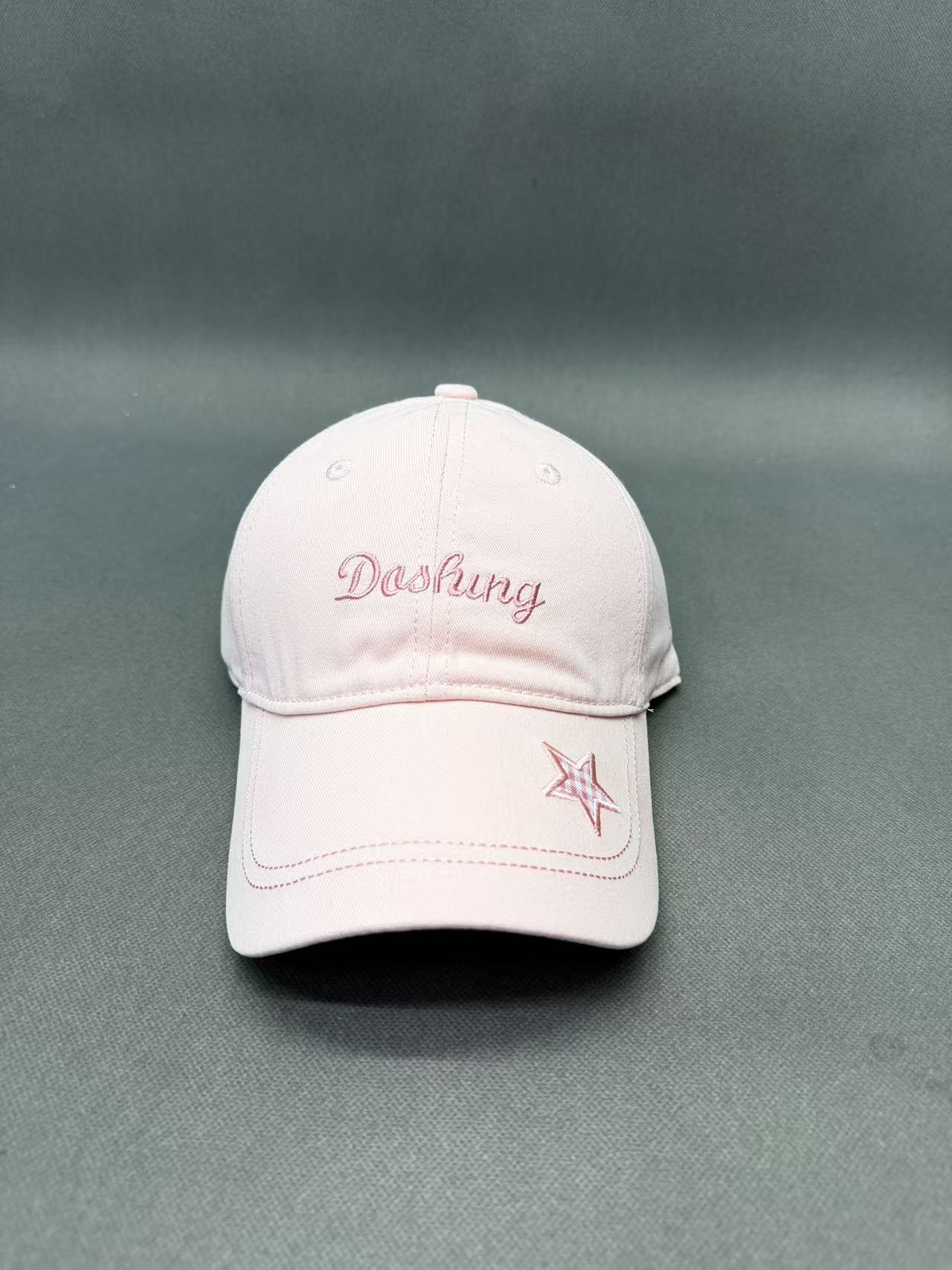 Винтажная кепка dad hat из промытого хлопка с вышивкой Dashing и звездой, низкая кромка, возможно нанесение логотипа