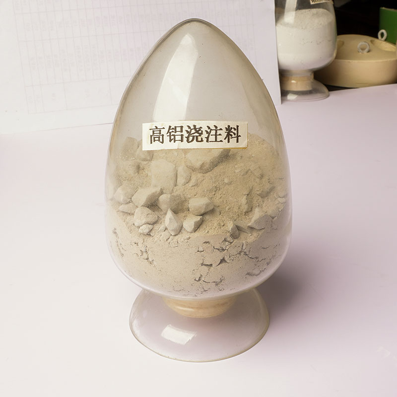 Высокоглиноземистый огнеупорный бетон