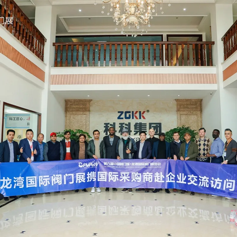 Международная выставка клапанов Longwan посетила зарубежные покупатели