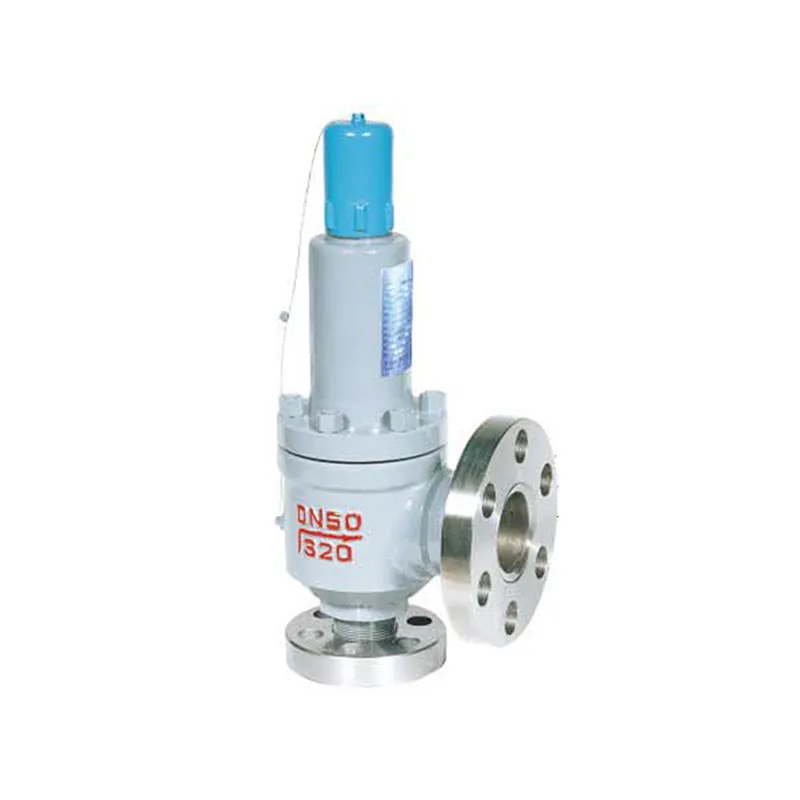 Закрытый пружинный полнопроходной предохранительный клапан высокого давления