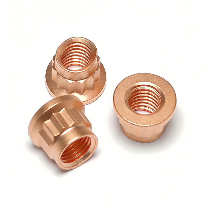 Гайки самоконтрящиеся двенадцатигранные