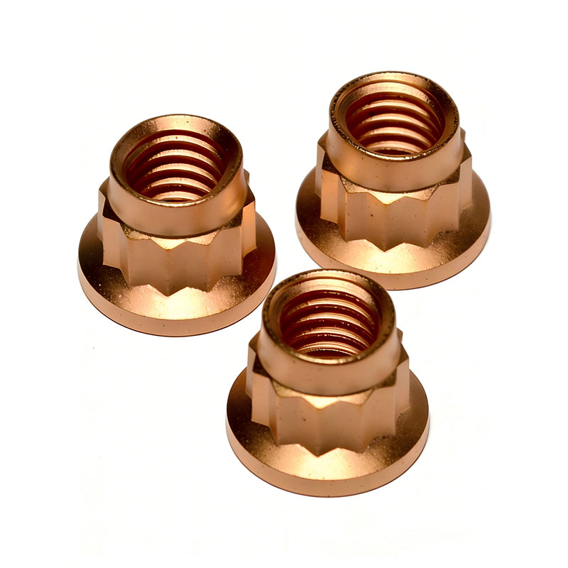 Гайки самоконтрящиеся двенадцатигранные