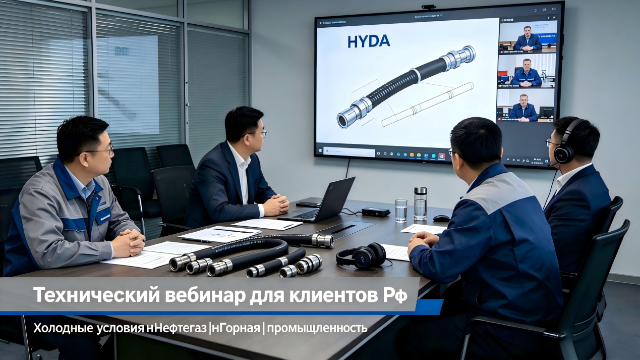 Компания Haida Hydraulics провела онлайн-техническую