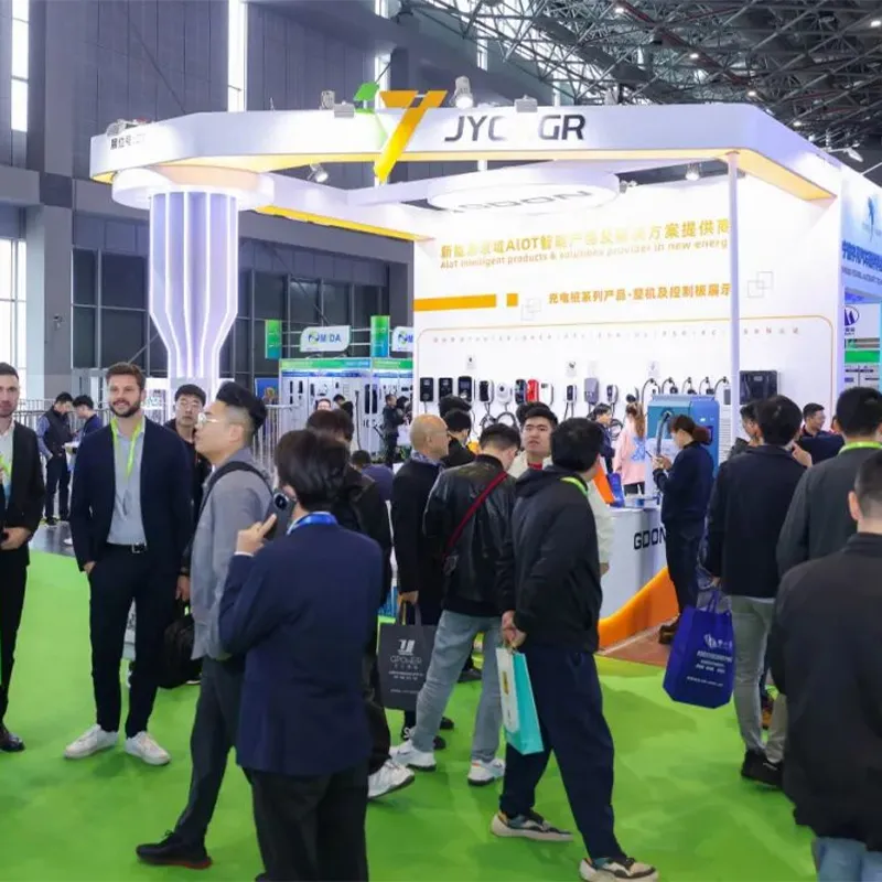 Участие компании “Цзяньянь Электронные Технологии” в выставке зарядной инфраструктуры в Шанхае успешно завершено