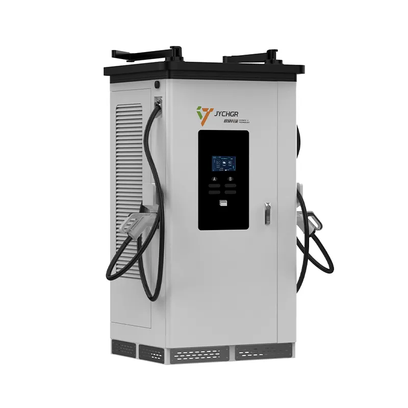 Двухпистолетная моноблочная зарядная станция постоянного тока 400 кВт