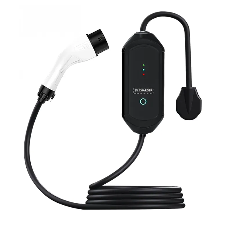 Серия Обсидиан-Переносная зарядная станция для электромобилей 7 кВт