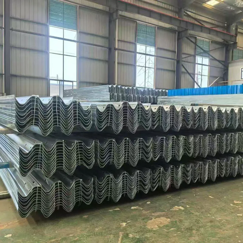 Двухволновое дорожное ограждение