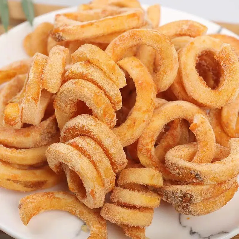 Крученые картофельные чипсы