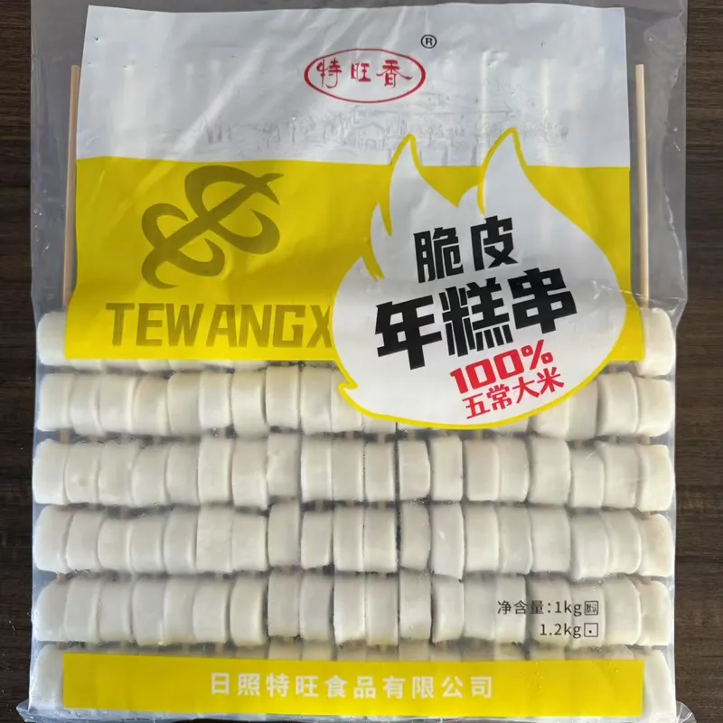 Хрустящие шашлычки из рисовых лепешек