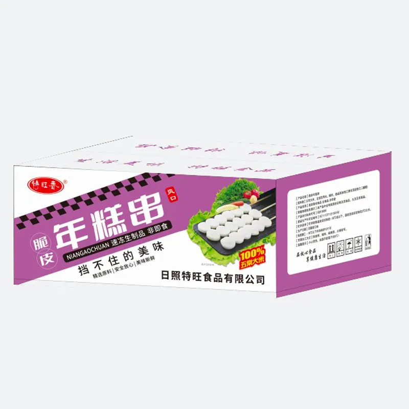 Хрустящие шашлычки из рисовых лепешек