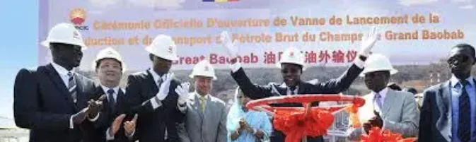 Расположение и экспорт технологий трех китайских нефтяных компаний в Африке