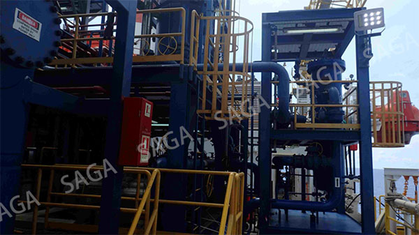 Удаление песка из воды для повторной закачки (проект нефтяного месторождения в Сиамском заливе)