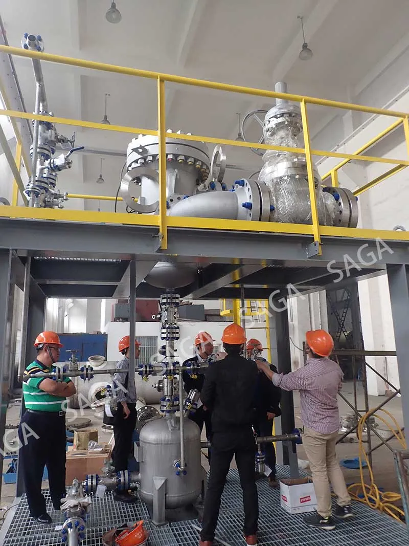 Очистка природного газа от песка