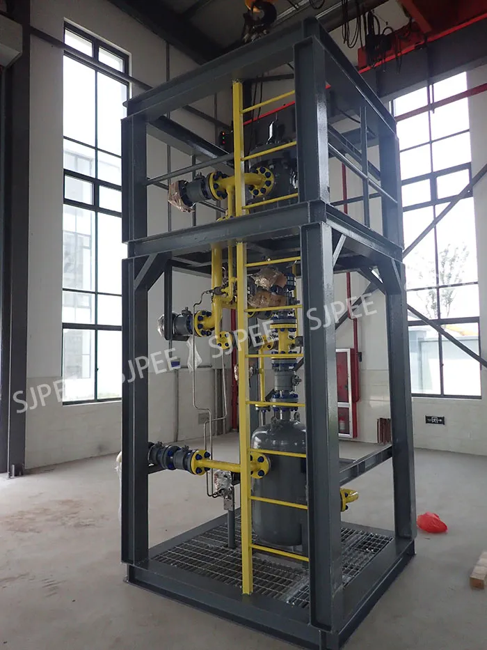 Удаление песка сланцевого газа