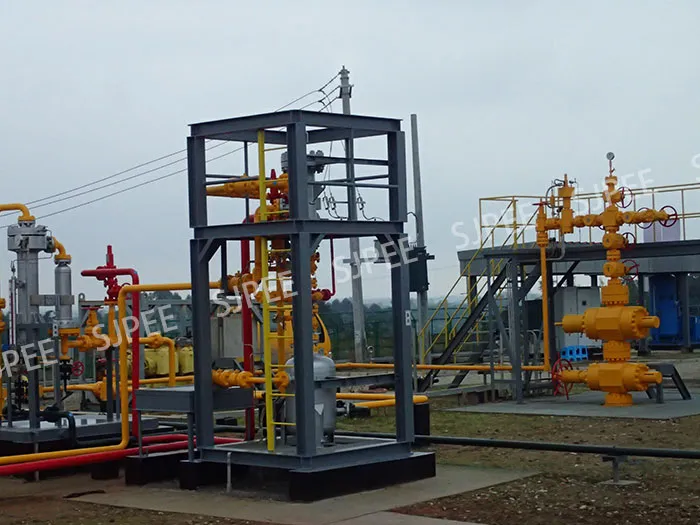 Удаление песка сланцевого газа