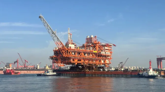 Проект по корректировке разработки месторождения Вэйчжоу 11-4 и освоению прилегающих территорий успешно введен в эксплуатацию!