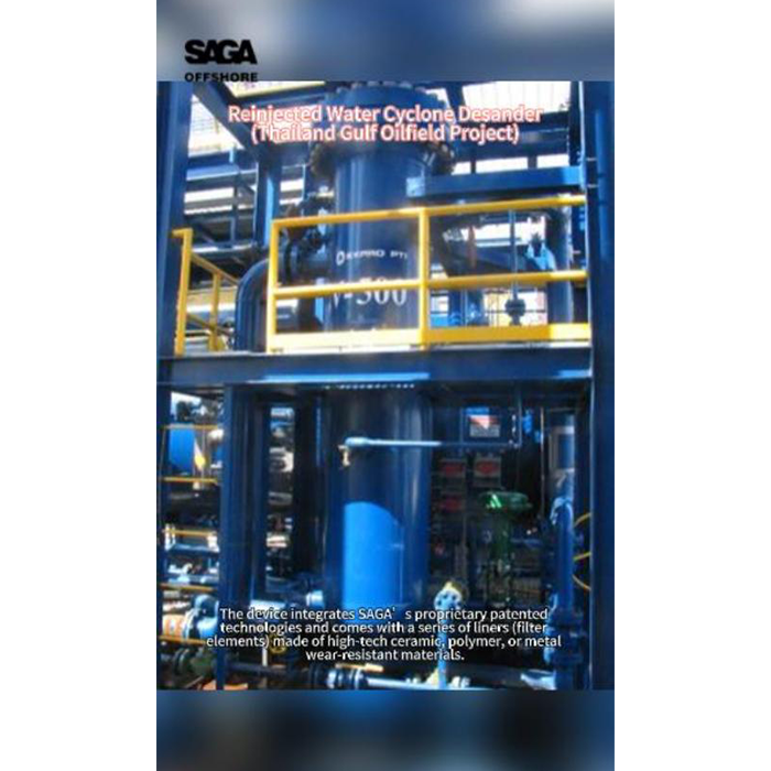 Удаление песка из воды для повторной закачки (проект нефтяного месторождения в Сиамском заливе)