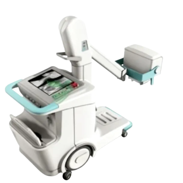 Мобильный цифровой рентгеновский аппарат AKXGJ-mDR32A мощностью 32 кВт