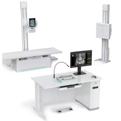 Двухколонный цифровой рентгеновский аппарат мощностью 32 кВт с системой DR AKXGJ-F32DR-B3