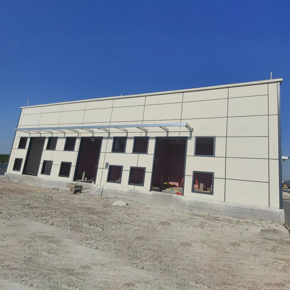 Панели для сборных строительных стен производства компании Shandong Haiyun были успешно отгружены, что способствовало развитию инфраструктуры.