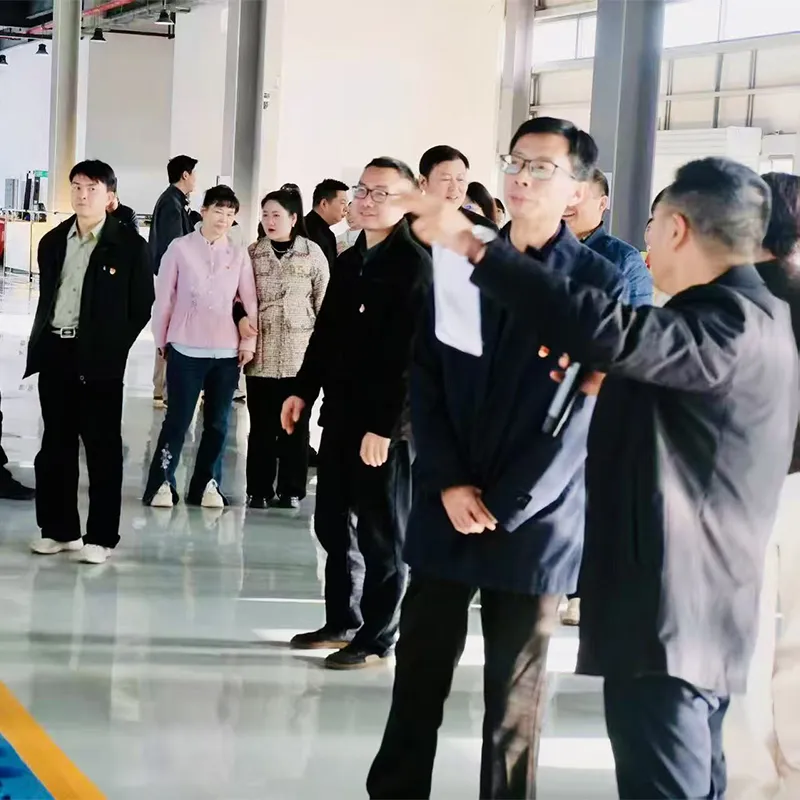 Единство власти и бизнеса ради развития, расширение возможностей через исследования — Центр обслуживания государственных учреждений города Ичан посетил ООО «Ичан Хуакэ Электричество» с ознакомительным визитом