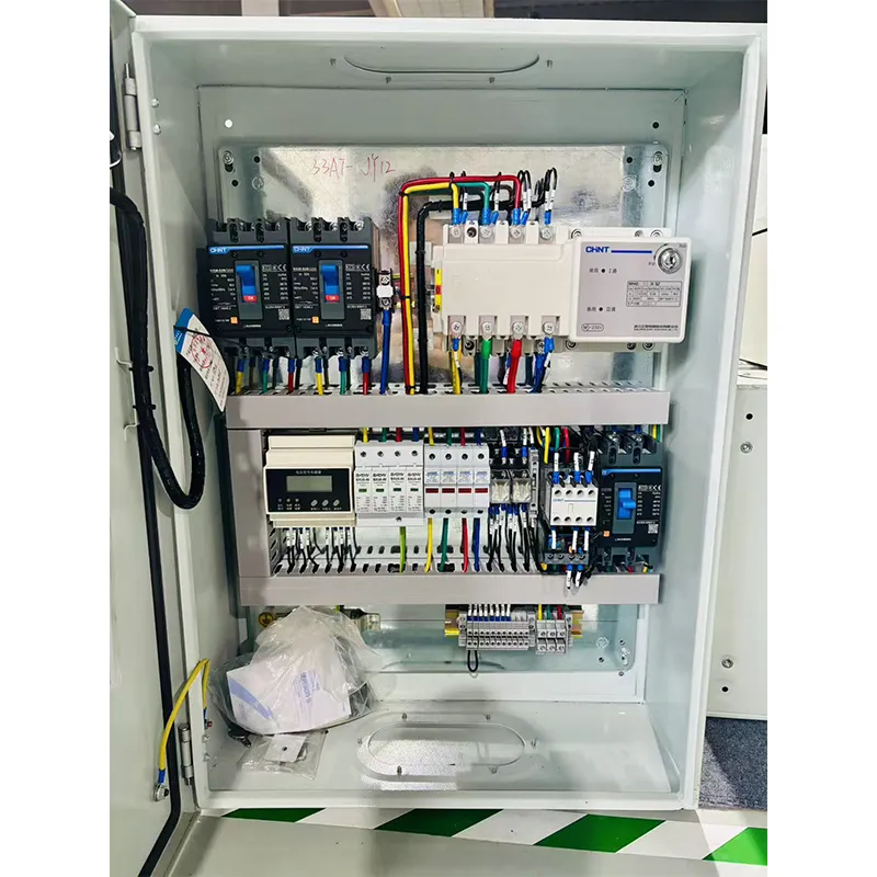 Управляющий щит вентилятора с двойным питанием