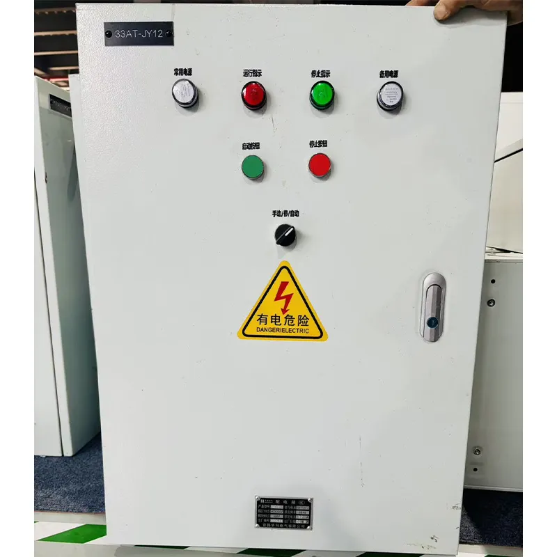 Управляющий щит вентилятора с двойным питанием