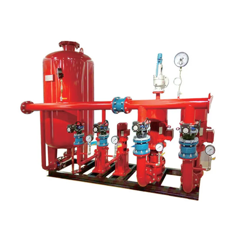 Установка повышения давления и стабилизации для систем пожаротушения