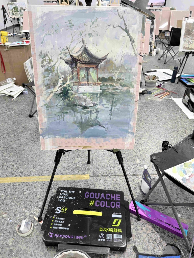 Набор красок Remsong DJ Gouache для рисования (8).jpg