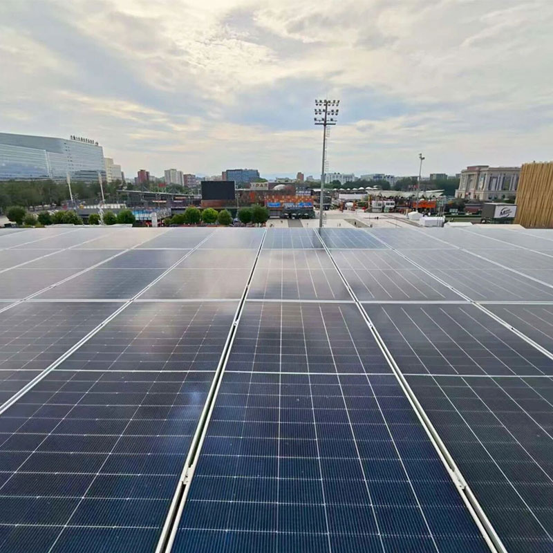 Компания China Future Energy строит новую зеленую достопримечательность в столице, завершая проект распределенной фотоэлектрической станции в Пекине Wukesong.