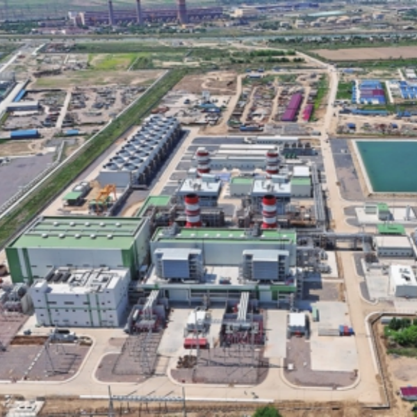 Второй этап строительства парогазовой электрост...