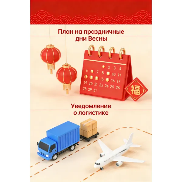 Уведомление о порядке проведения праздника Весны и логистике