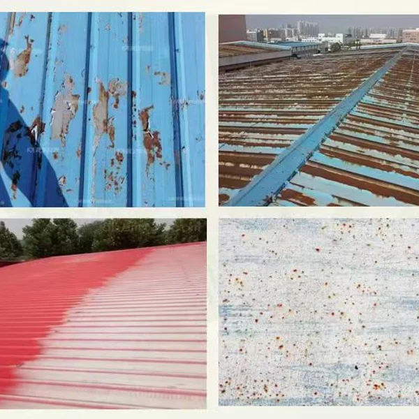 Xiaohuo Color Paint помогает решить проблему коррозии цветной стали в сильные морозы и помогает при ремонте кровли из стальных конструкций в России.