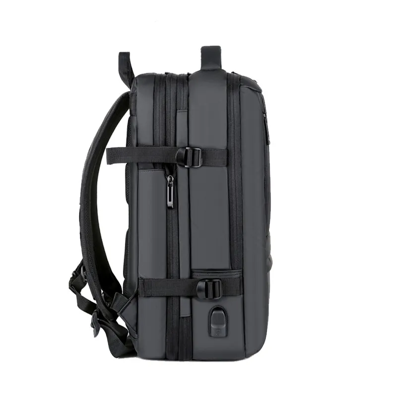 Рюкзак Komers 3730 для ноутбука | Расширяемый деловой рюкзак, вместительный мужской рюкзак для командировок и коротких путешествий