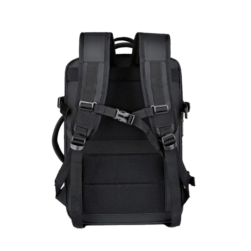 Рюкзак Komers 3730 для ноутбука | Расширяемый деловой рюкзак, вместительный мужской рюкзак для командировок и коротких путешествий